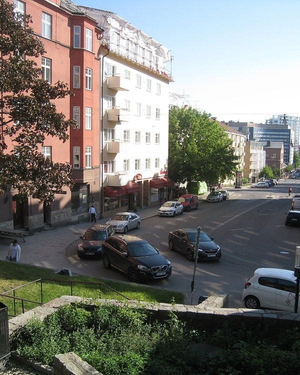 Esplanaden från Tornparken, Sundbyberg